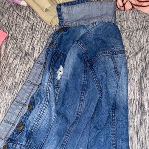 Jean jacket size s